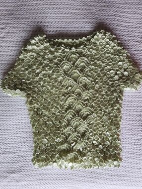 Vintage Y2K Popcorn Bubble Top - Size S/M